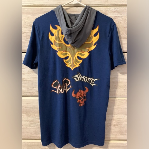 Pixar Onward Loot Crate Exclusive T-Shirt with Hood NWOT - Picture 2 of 3